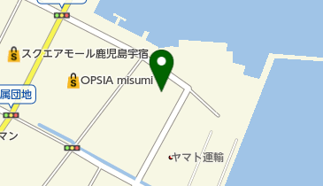 株式会社ユニファ鹿児島営業所の地図画像