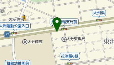 大分県アイバンク協会の地図画像