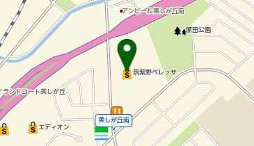 BELLEZA(筑紫野ベレッサ)の地図画像