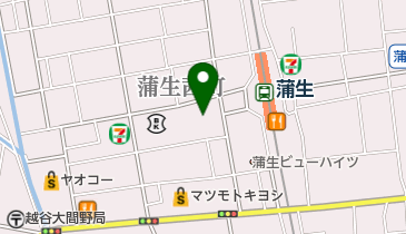 SAP(サンキョーアミューズメントプラザ) 蒲生店の地図画像