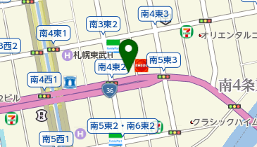 札幌CREAM SODA(クリーム ソーダ)の地図画像
