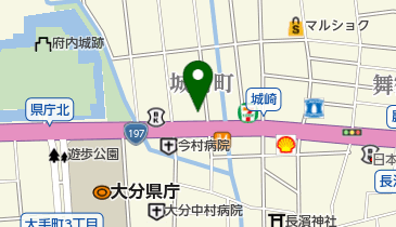 田辺三菱製薬株式会社大分営業所の地図画像