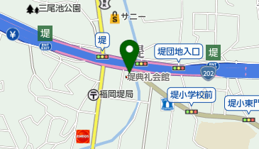 青山 堤斎場の地図画像