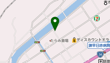 有田陸運株式会社 長崎営業所の地図画像