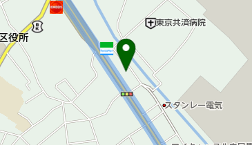 中目黒スクエアの地図画像