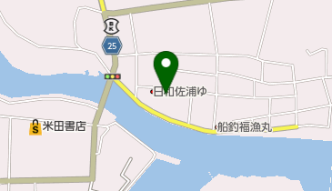 日和佐浦ゆの地図画像