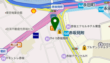 ゴルフスタジオZAMET(ザメット) インドアレッスン赤坂の地図画像