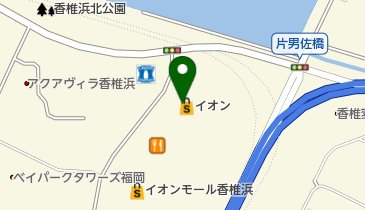 PETEMO(ペテモ) イオンモール香椎浜店の地図画像