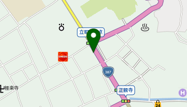 わいふ食堂の地図画像