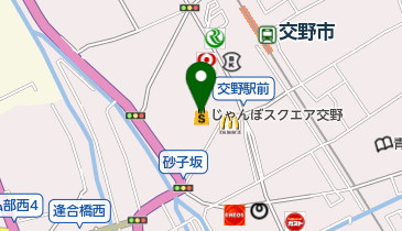じゃんぼスクエア交野の地図画像