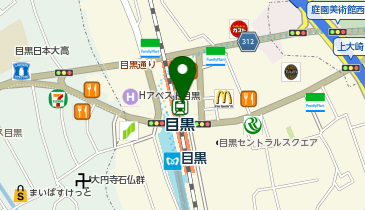 atre MEGURO 1(アトレ目黒1)の地図画像
