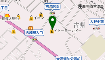 うさちゃんクリーニング イトーヨーカドー古淵店の地図画像