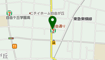 baguette rabbit(バゲット ラビット) 自由が丘店の地図画像