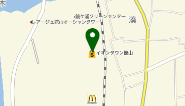 日本一 イオンタウン館山店の地図画像