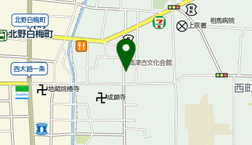 山田コロッケ店の地図画像