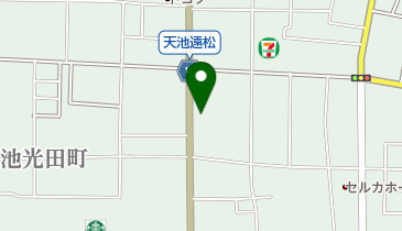 稲沢温泉 楽だの湯の地図画像