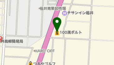 100満ボルト 福井本店の地図画像