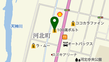 100満ボルト 倉吉本店の地図画像