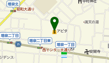 100満ボルト アピタ金沢店の地図画像