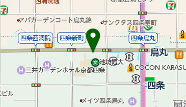 Pure Rose(ピュア ローズ) 京都店の地図画像