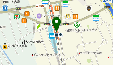 目黒 武藤クリニックの地図画像