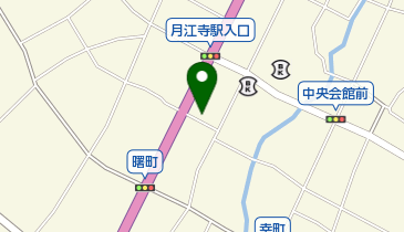 桜井うどんの地図画像