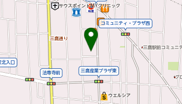 BALUKO LAUNDRY PLACE(バルコランドリープレイス)三鷹の地図画像