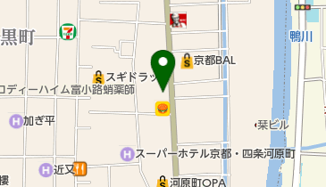 Happiness By Afloat ハピネス バイ アフロート 河原町店 京都市中京区 ヘア メイク 美容院 604 8033 の地図 アクセス 地点情報 Navitime