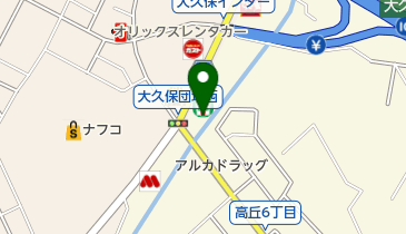 カフェ&グリル自家焙煎珈琲 山富士珈琲店の地図画像