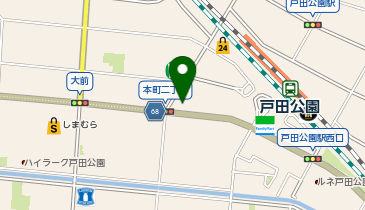 ホットヨガスタジオLAVA(ラヴァ) 戸田公園店の地図画像