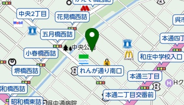 韓国料理 釜山亭の地図画像