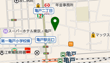 亀戸煮干中華蕎麦つきひの地図画像