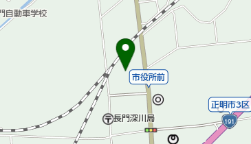 長門市中央公民館・長門市保健センターの地図画像