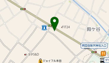 トヨタS&D西東京 GR Garage 多摩 T's Factory(ジーアール ガレージ タマ ティーズ ファクトリー)の地図画像