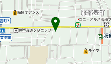 海鮮うろこの地図画像