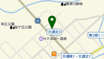 シレトコファクトリーの地図画像