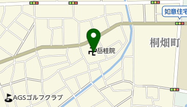 岳桂院の地図画像