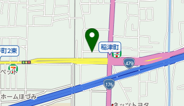 西田薬局 服部店の地図画像