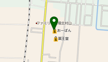 うさちゃんクリーニング おーばん村山店の地図画像