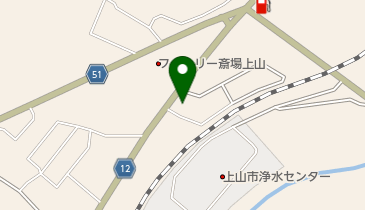 うさちゃんクリーニング 上山店の地図画像