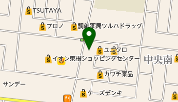 うさちゃんクリーニング 新東根店の地図画像