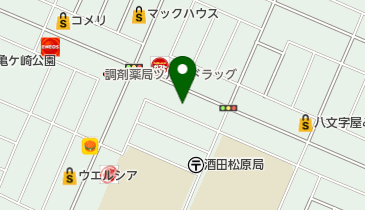 うさちゃんクリーニング ト一屋みずほ通り店の地図画像