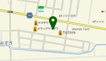 うさちゃんクリーニング ヤマザワ寒河江プラザ店の地図画像