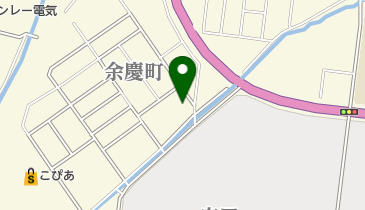 うさちゃんクリーニング 余慶町店の地図画像