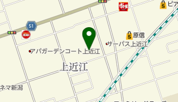 麺家 味勲拉の地図画像