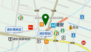 リアン 浦安スタジオの地図画像