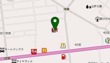 Dearパティズ 静内店の地図画像