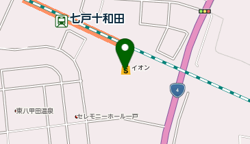 パティズ 七戸店の地図画像