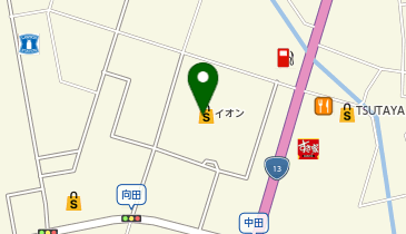 Dearパティズ 横手店の地図画像