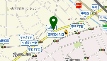 一本堂 福岡平尾店の地図画像